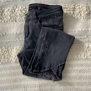 Joe’s jeans frayed ankle crop